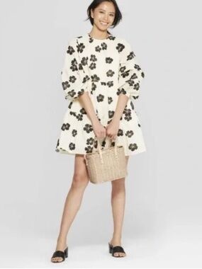 Who What Wear Floral Mini Dress